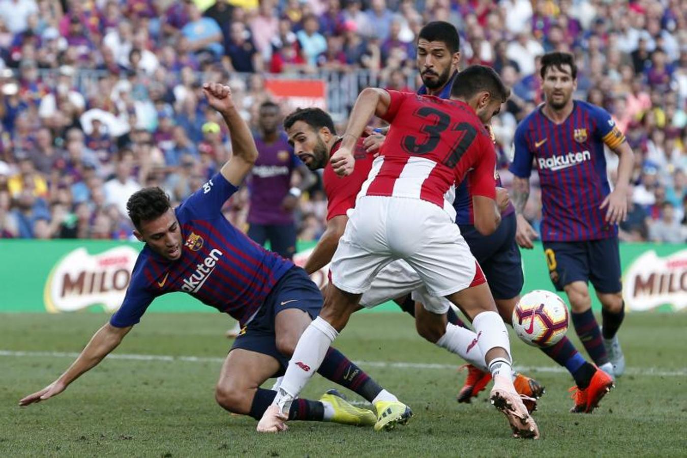 Fotos: El Barcelona-Athletic, en imágenes