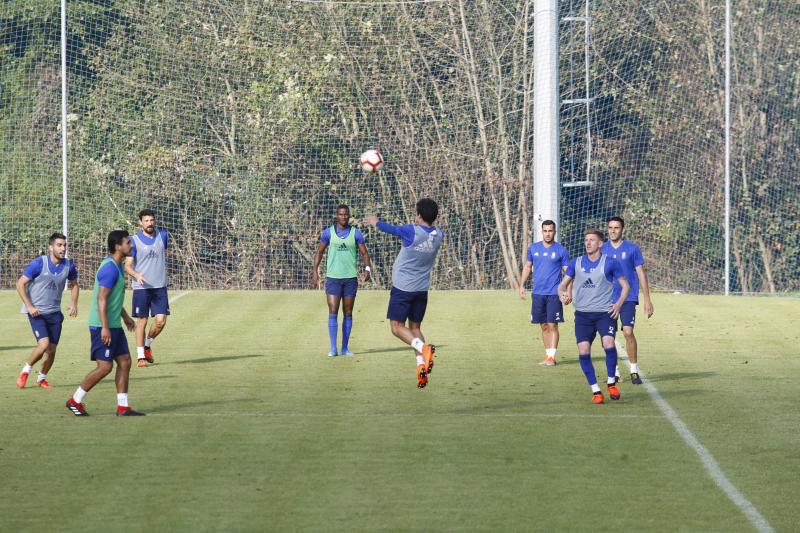 Fotos: Entrenamiento del Real Oviedo (29/09/18)