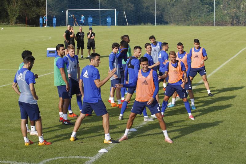 Fotos: Entrenamiento del Real Oviedo (29/09/18)