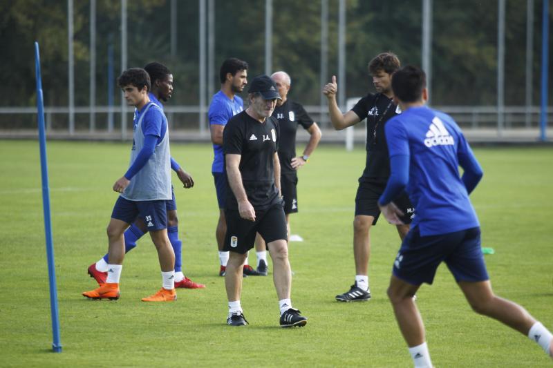 Fotos: Entrenamiento del Real Oviedo (29/09/18)