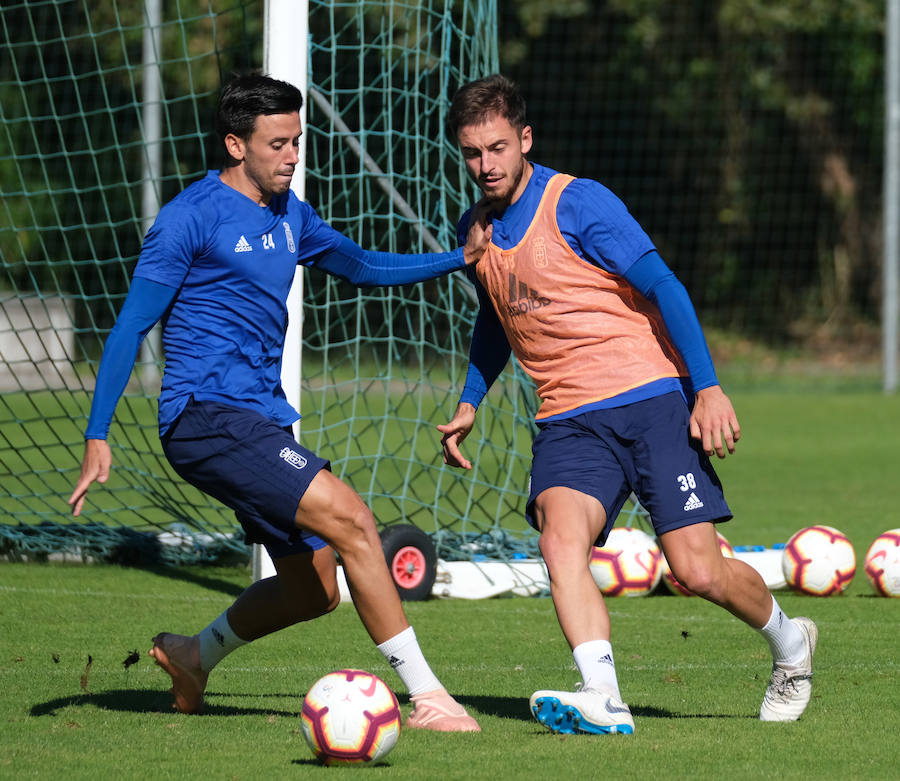 Fotos: Entrenamiento del Real Oviedo (03-10-2018)