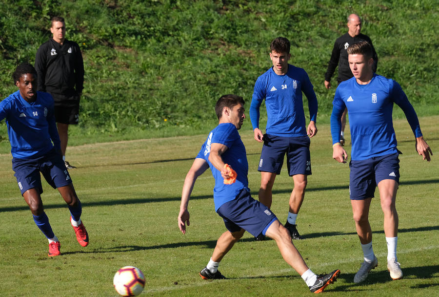 Fotos: Entrenamiento del Real Oviedo (03-10-2018)