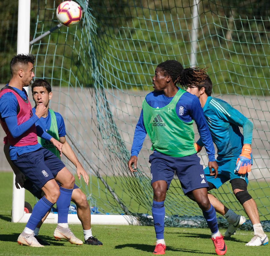 Fotos: Entrenamiento del Real Oviedo (03-10-2018)