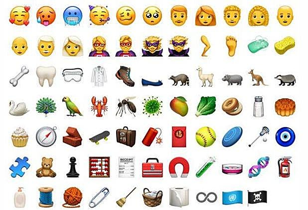 Estos son los 70 nuevos emojis que tendrás en tu iPhone