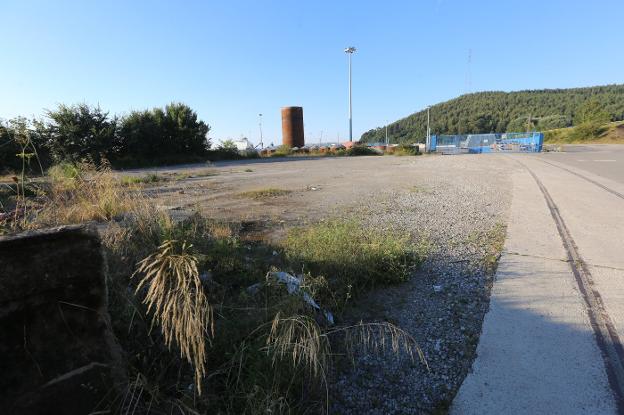 La zona en la que, en principio, se prevé construir el nuevo edificio portuario. 