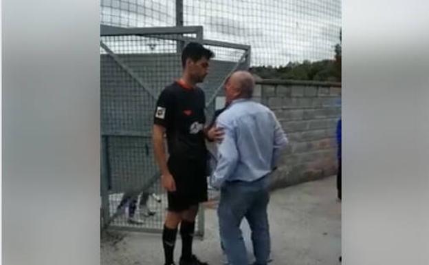 Graves amenazas e insultos a un árbitro tras un partido entre el San Claudio y el Oviedo B de Segunda Cadete