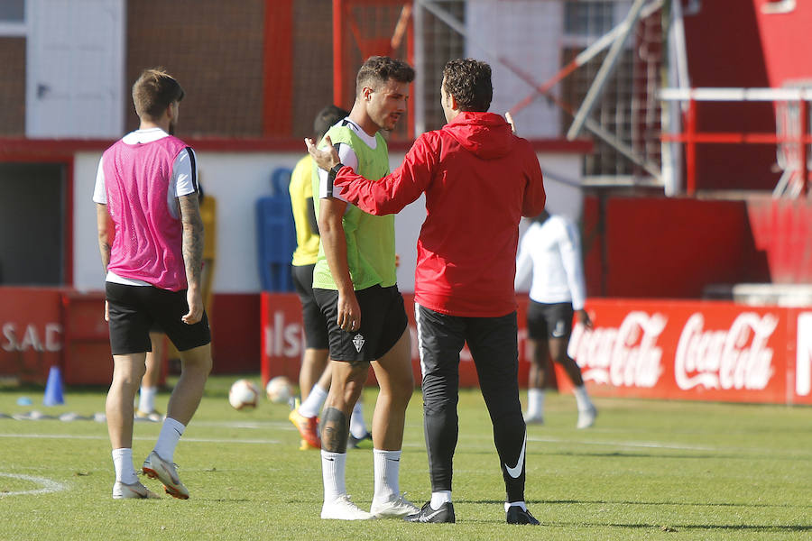 Fotos: Entrenamiento del Sporting (10-10)