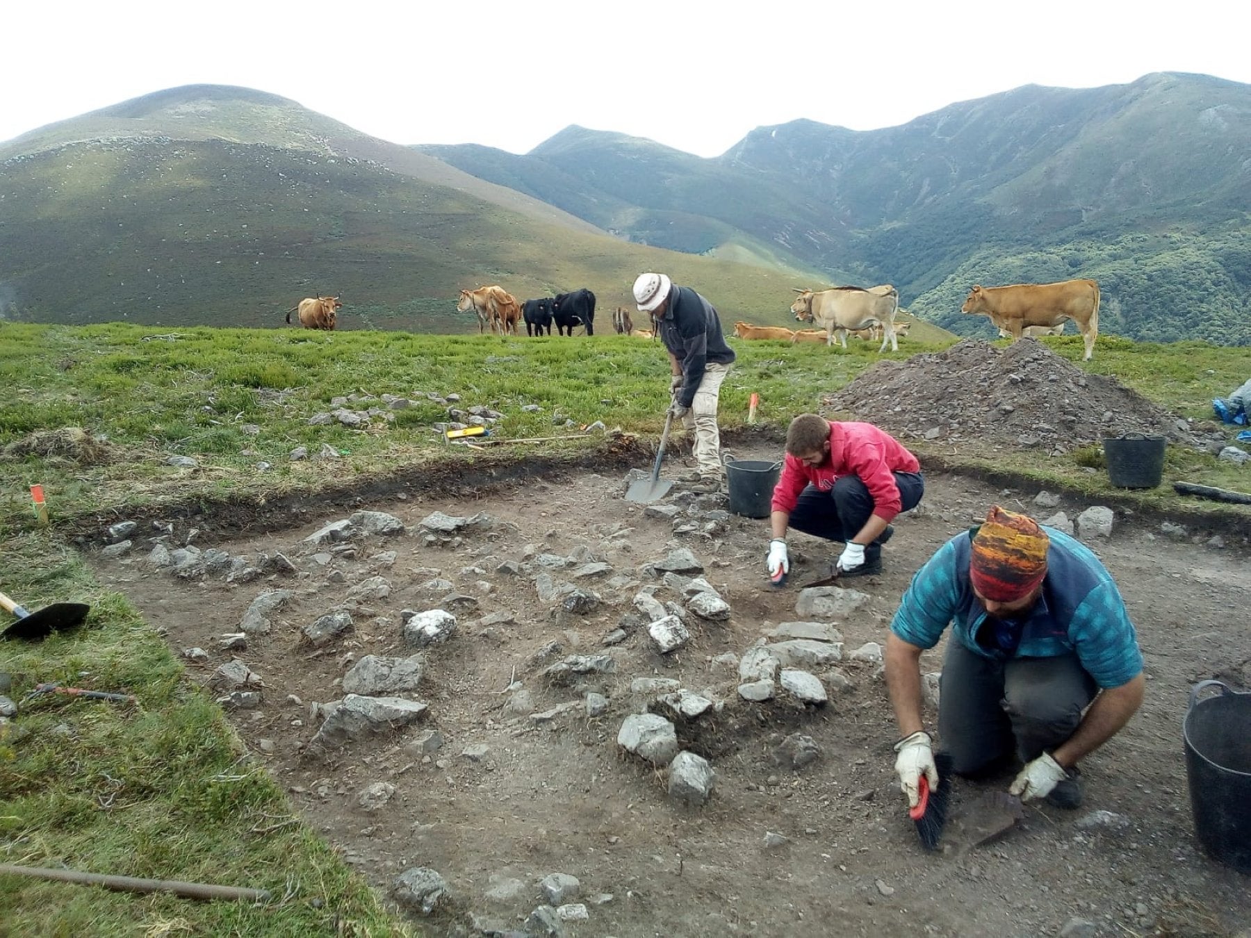 Asturias recupera las excavaciones arqueológicas en la romana Vía Carisa