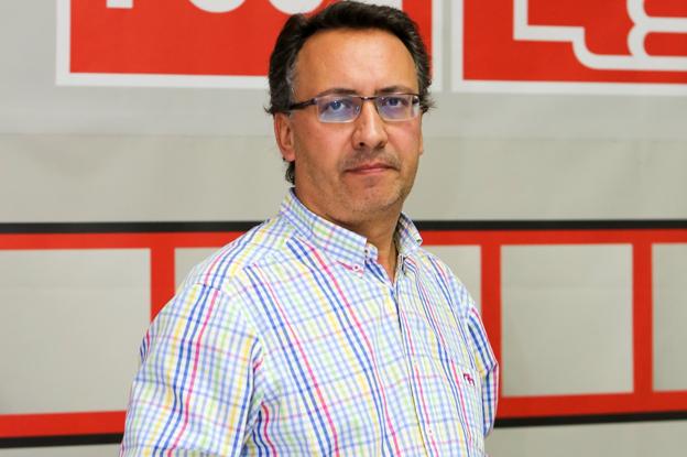 Javier González, candidato socialista a la alcaldía. 