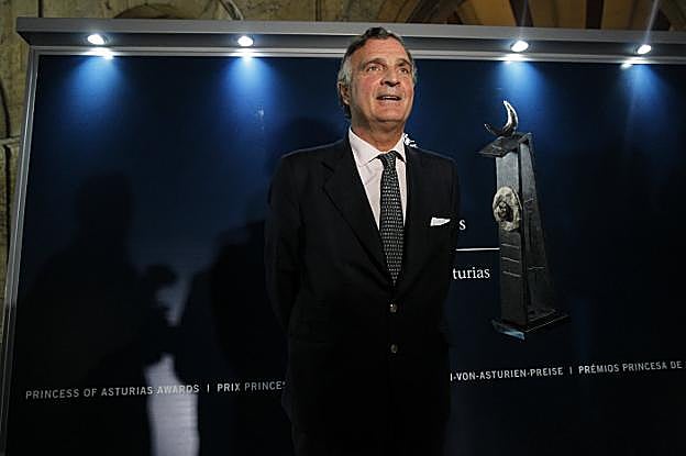 Álvaro Rengifo, a su llegada a Oviedo. 