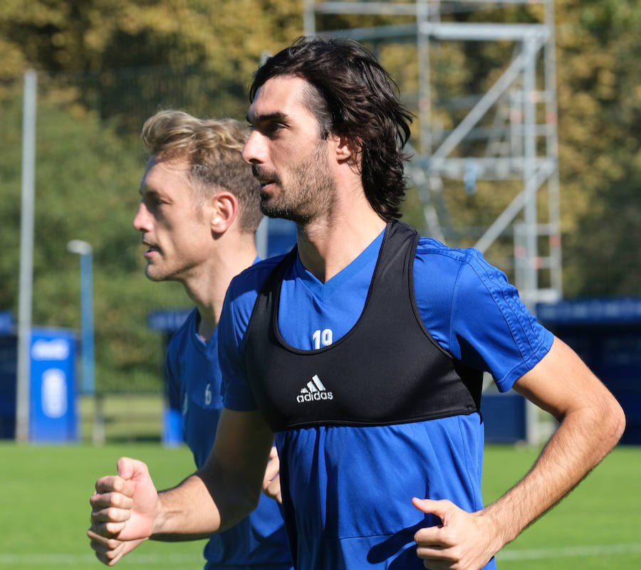 Fotos: Entrenamiento del Real Oviedo