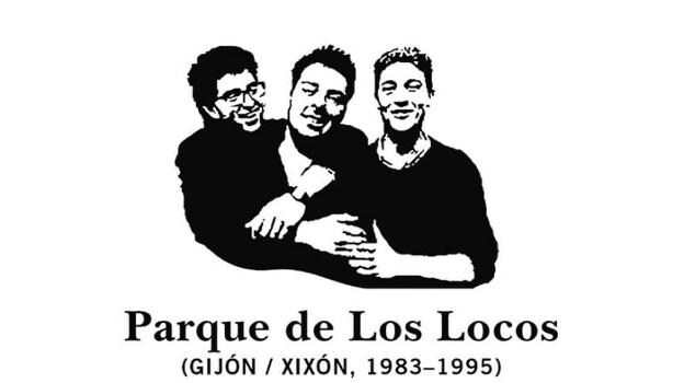 La placa muestra la silueta de los tres miembros del grupo. 