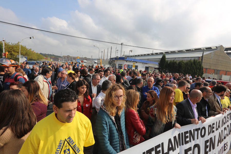 Han contado con el apoyo de autoridades, representantes sindicales, familias y ex trabajadores