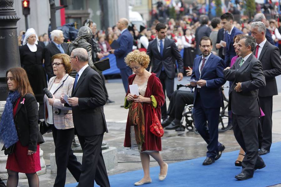 Fotos: La alfombra azul de los Premios Princesa de Asturias 2018