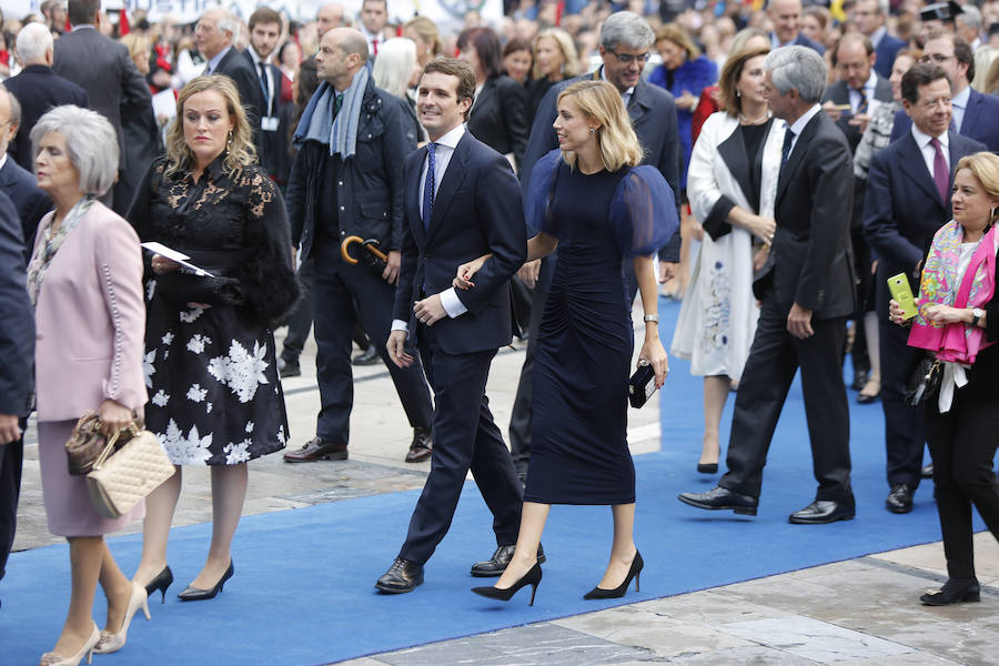 Fotos: La alfombra azul de los Premios Princesa de Asturias 2018