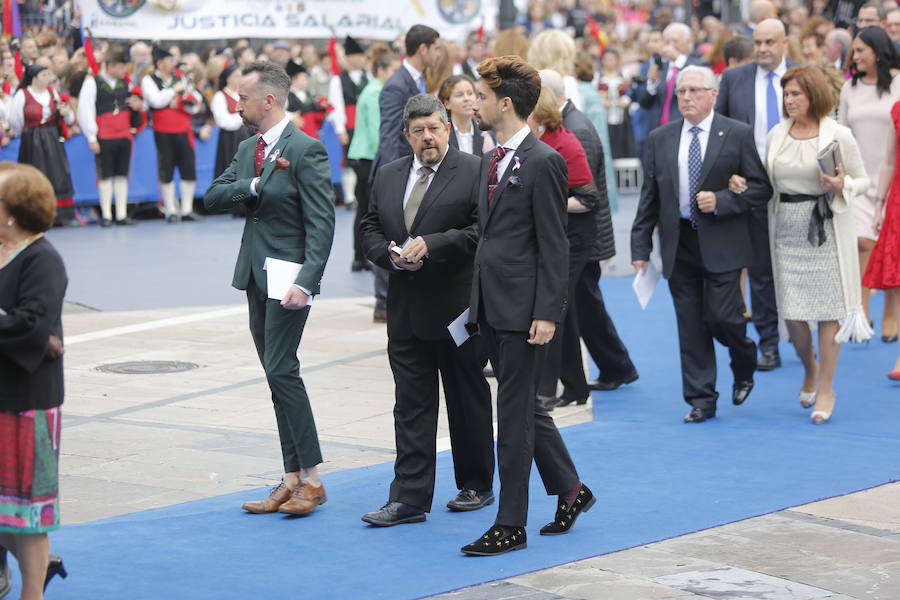 Fotos: La alfombra azul de los Premios Princesa de Asturias 2018