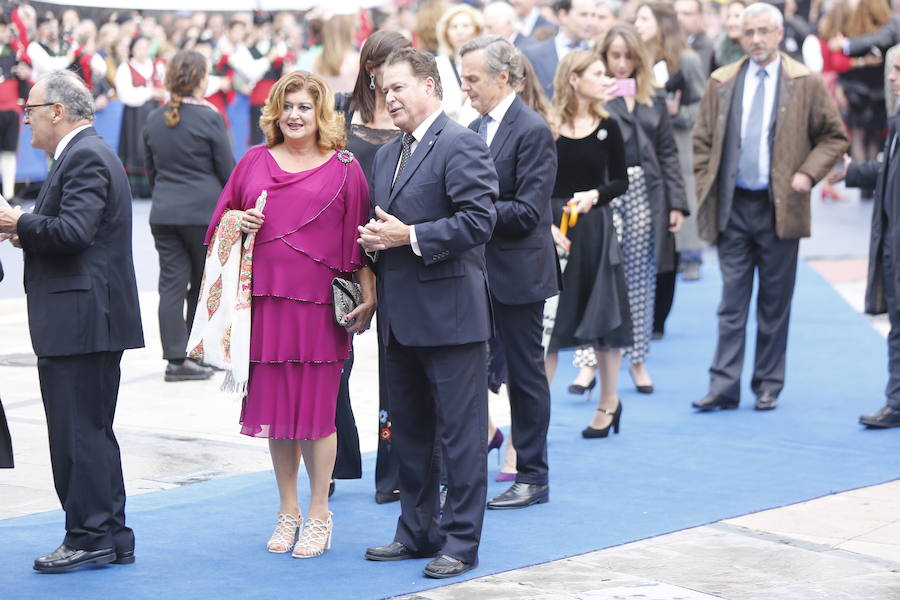 Fotos: La alfombra azul de los Premios Princesa de Asturias 2018