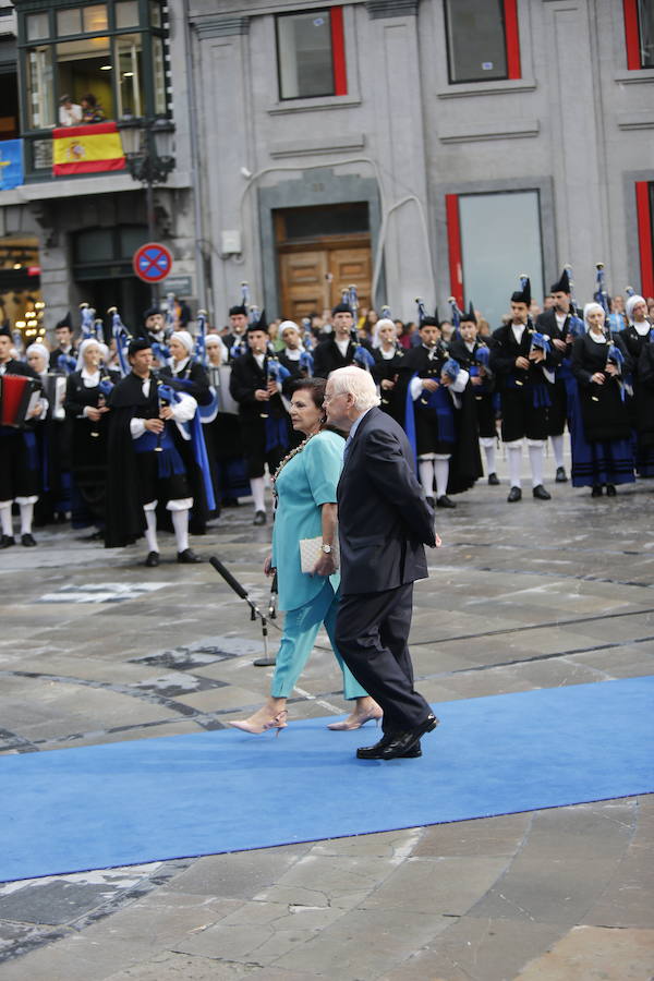 Fotos: La alfombra azul de los Premios Princesa de Asturias 2018