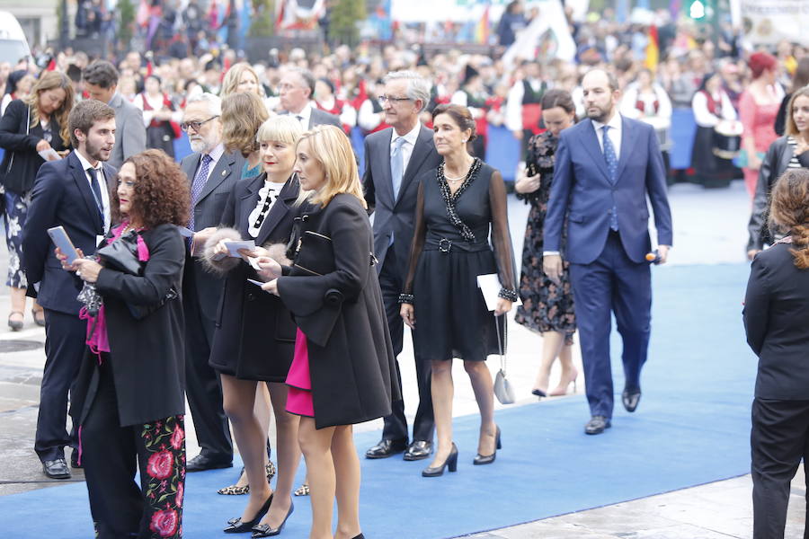 Fotos: La alfombra azul de los Premios Princesa de Asturias 2018