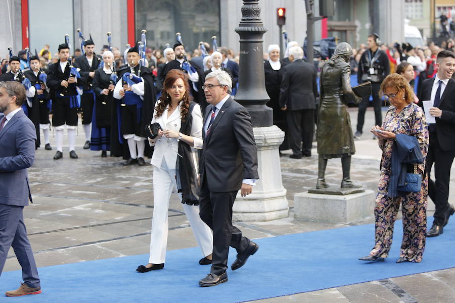 Fotos: La alfombra azul de los Premios Princesa de Asturias 2018