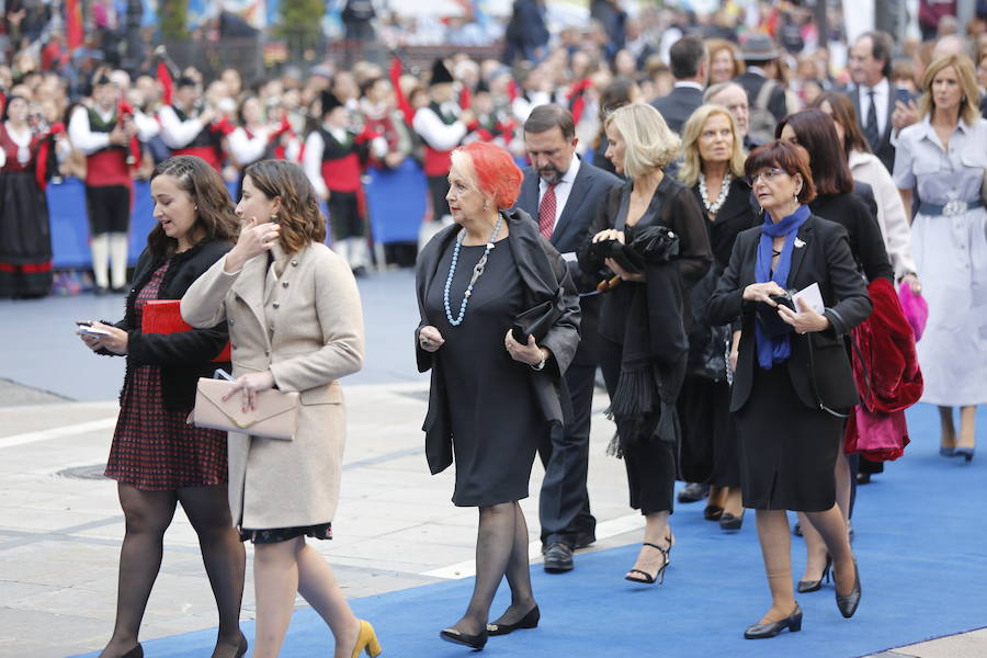 Fotos: La alfombra azul de los Premios Princesa de Asturias 2018