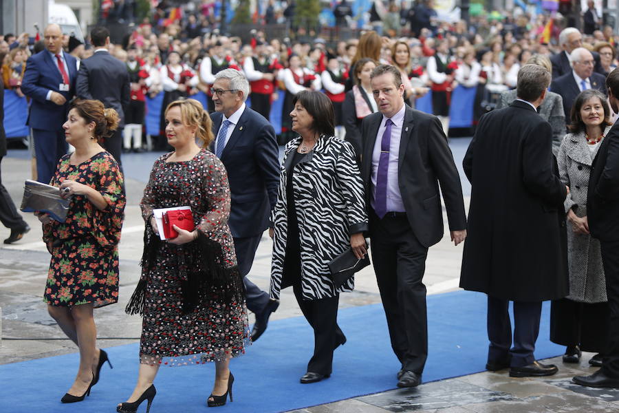 Fotos: La alfombra azul de los Premios Princesa de Asturias 2018