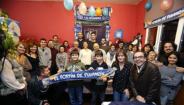 La Peña OCB El Fortín, de celebración