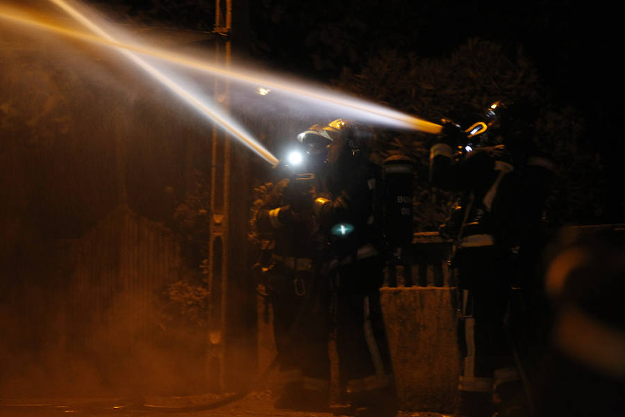 El incidente, que no causó daños personales, generó una intesa humareda visible desde muchos puntos de la ciudad