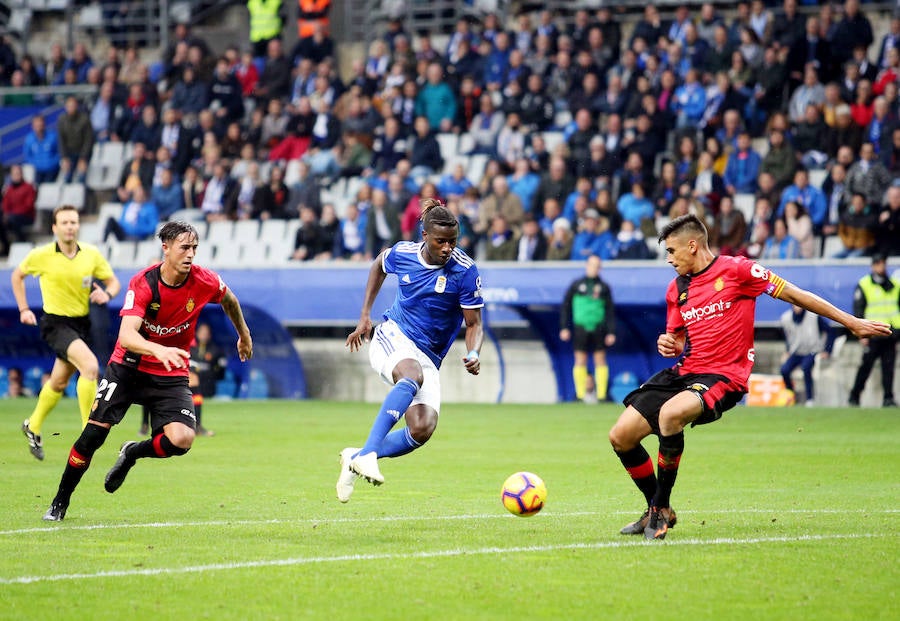 El conjunto azul sumó un punto en casa. Los tantos fueron de Ibrahima y de Carlos Hernández en propia puerta. 