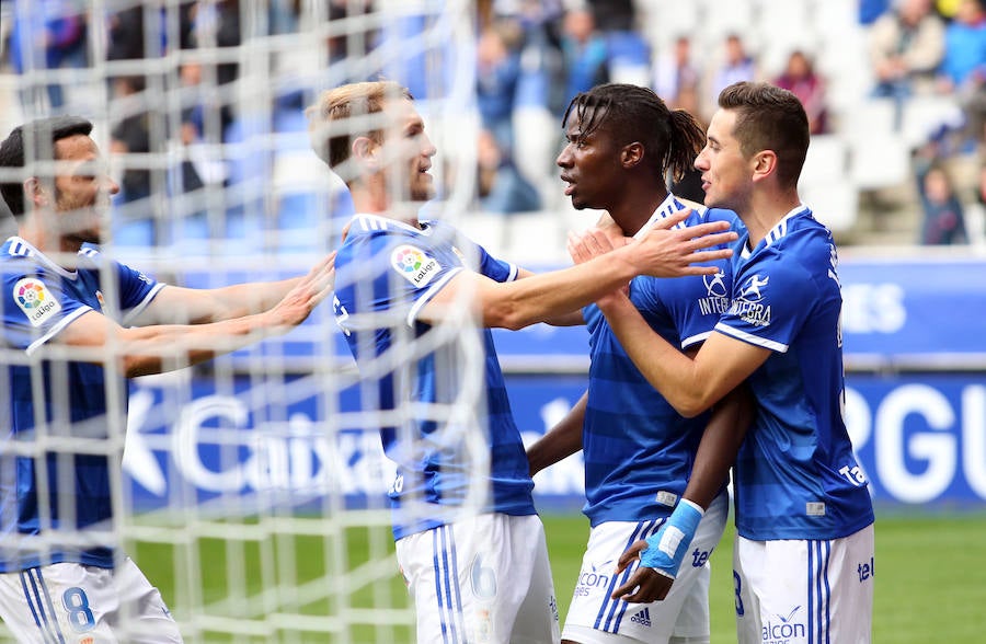 El conjunto azul sumó un punto en casa. Los tantos fueron de Ibrahima y de Carlos Hernández en propia puerta. 