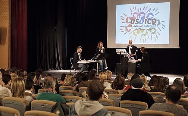 Gala organizada por la Asociación Asturiana de Diabéticos. 
