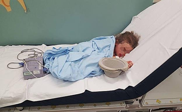 La imagen subida por Carrie Golledge a Facebook.