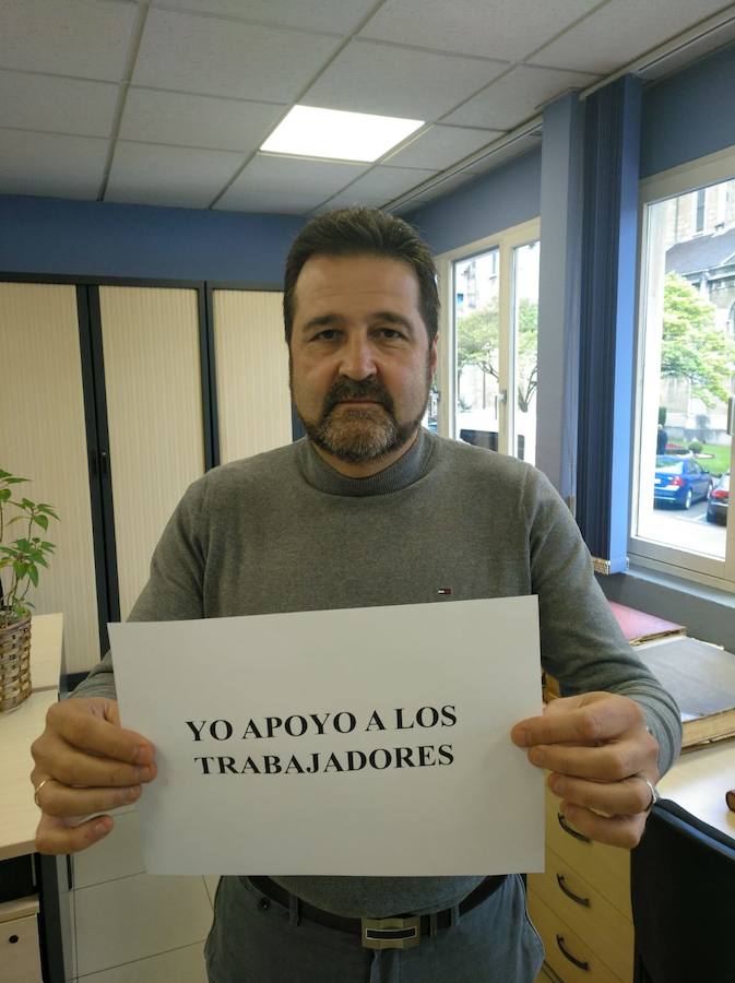 José Manuel Rodríguez Baltar. «La posición de la empresa es cerrar las plantas y desmantelarlas, y nos tendrán enfrente en la defensa de los puestos de trabajo», señala el secretario de la Unión Comarcal de CC OO en Avilés.