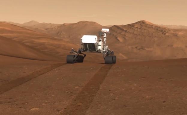 El Curiosity supera los 20 kilómetros recorridos en Marte