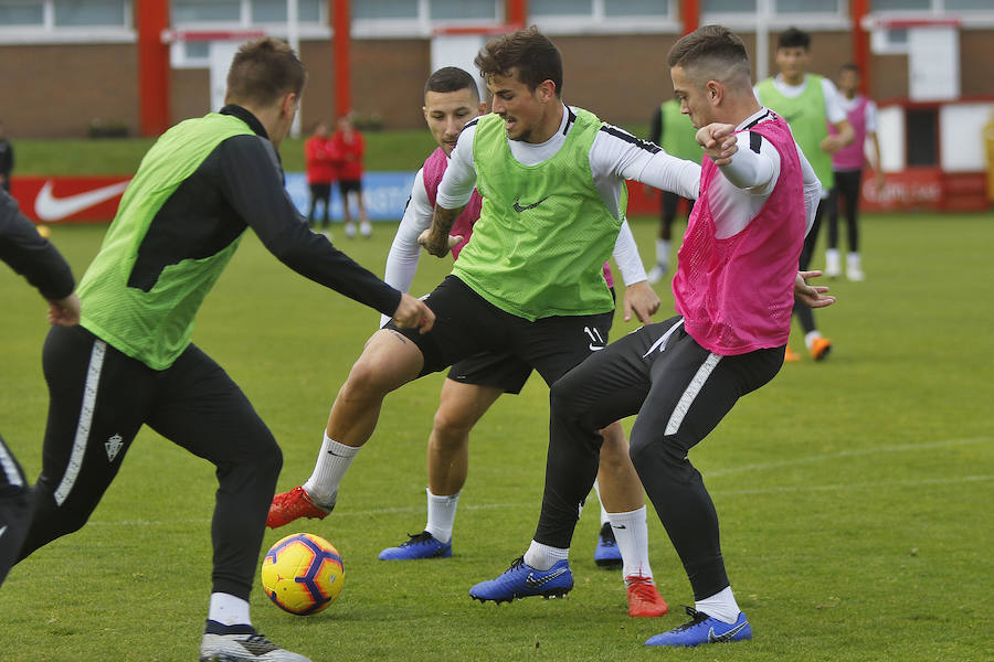 Fotos: Entrenamiento del Sporting (10/11)