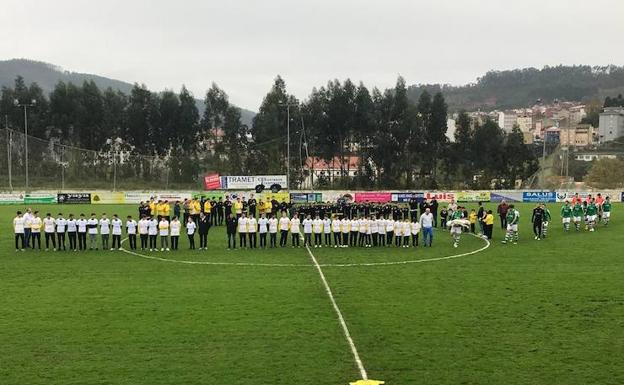 Homenaje a Pedro Peláez en el campo de Santa Catalina.