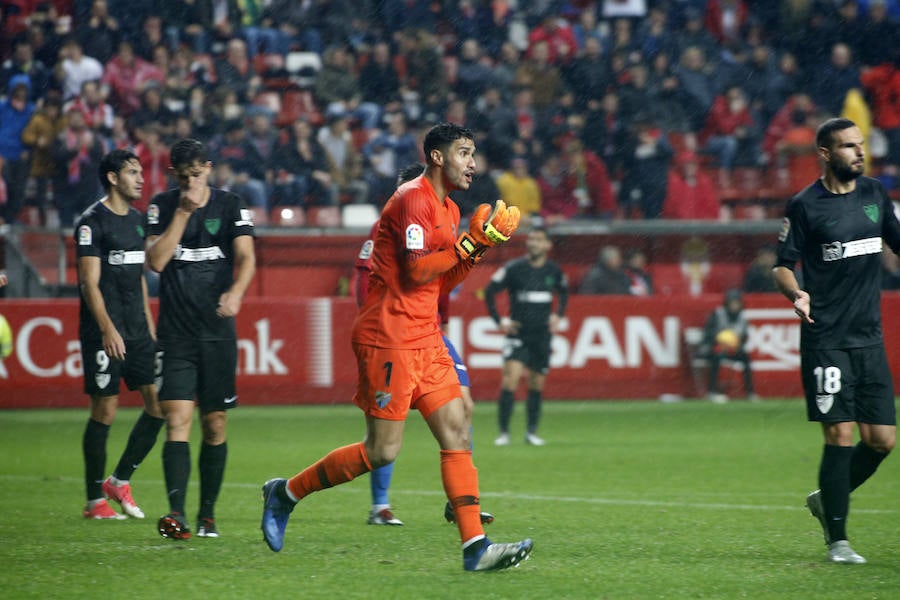 Fotos: Sporting 2-2 Málaga, en imágenes