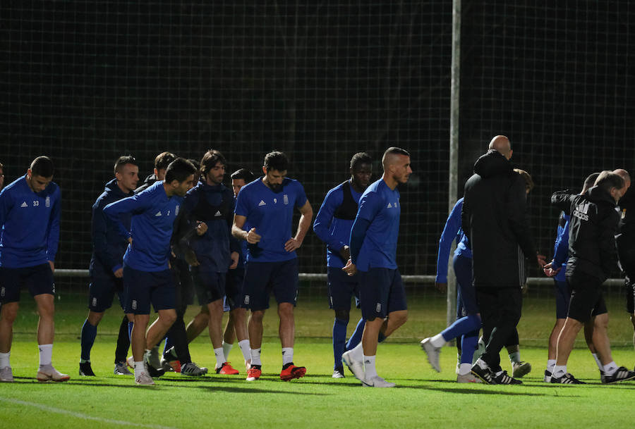 Fotos: Entrenamiento del Real Oviedo (12-11)