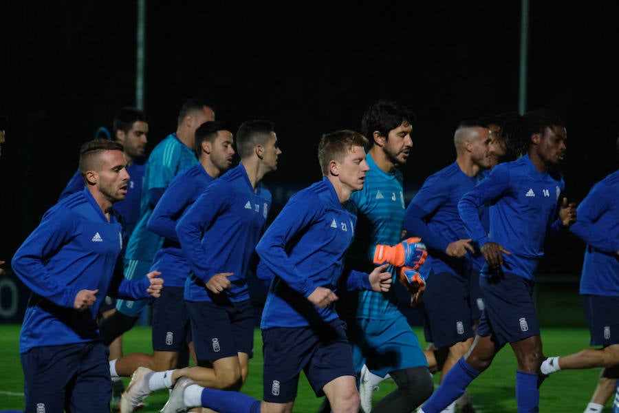 Fotos: Entrenamiento del Real Oviedo (12-11)