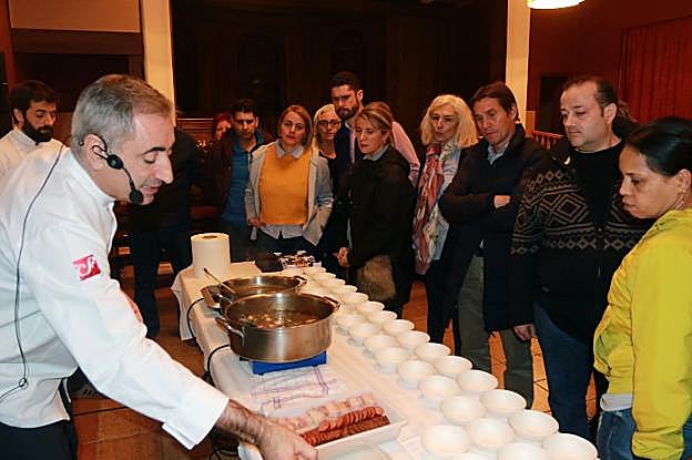 Clase magistral del pote en Turón
