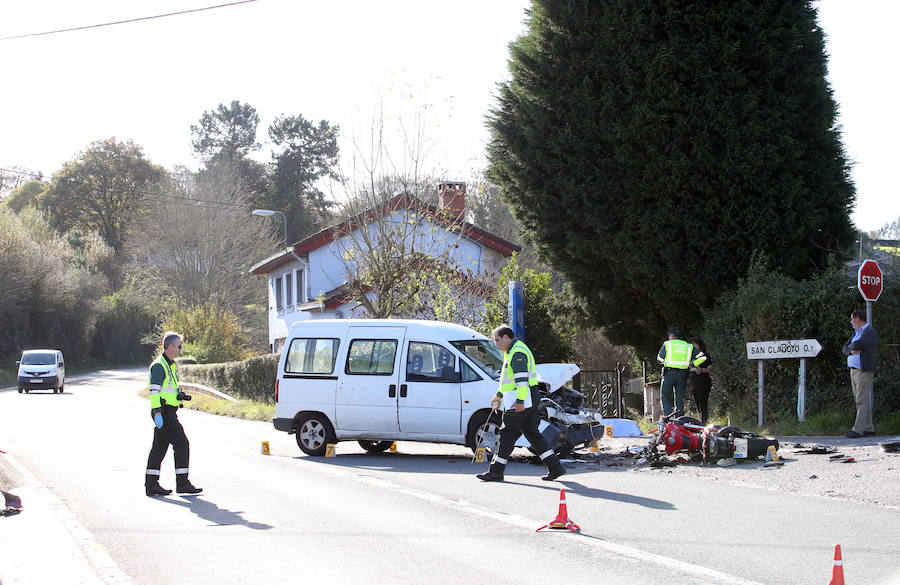 El suceso se produjo en Santa Marina de Piedramuelle, en San Claudio.