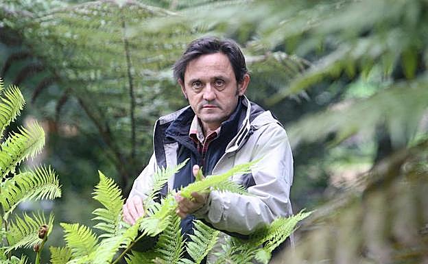 Álvaro Bueno, en sus tiempos como conservador del Botánico