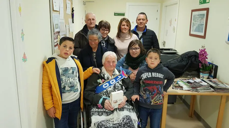 Fotos: Améríca García celebra un siglo de vida