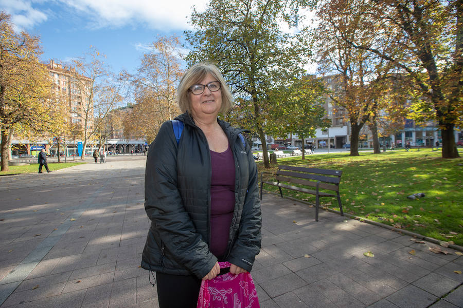 Cruz Prada. 64 años. Jubilada. Avilés. «Hace falta mucha educación para poder luchar contra la violencia»