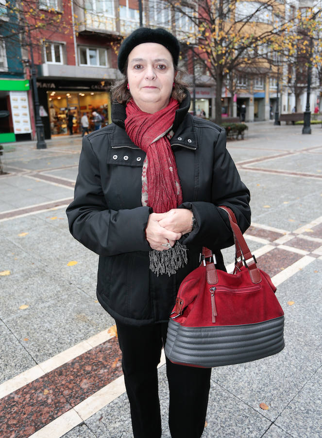 María Teresa Fernández. 56 años. Desempleada. Gijón. «La situación ha mejorado mucho, pero aún nos queda camino»