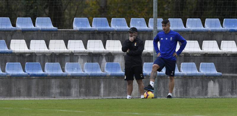 Fotos: Entrenamiento del Real Oviedo (29/11/2018)