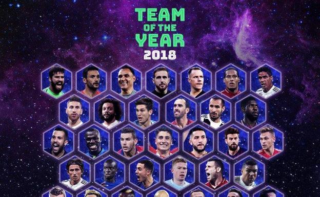La Liga, protagonista de los candidatos al equipo del año de la UEFA