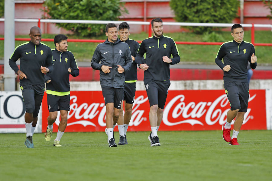 El conjunto rojiblanco se prepara para el enfrentamiento ante el Lugo el sábado 22 de diciembre. 