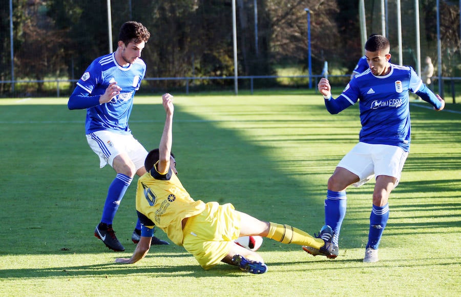 El conjunto azul venció en El Requexón y cierran el año con una tercera victoria como local. 