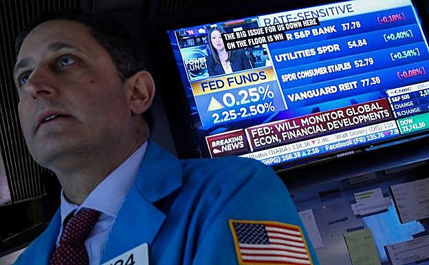 Sede de la Bolsa de Nueva York. 